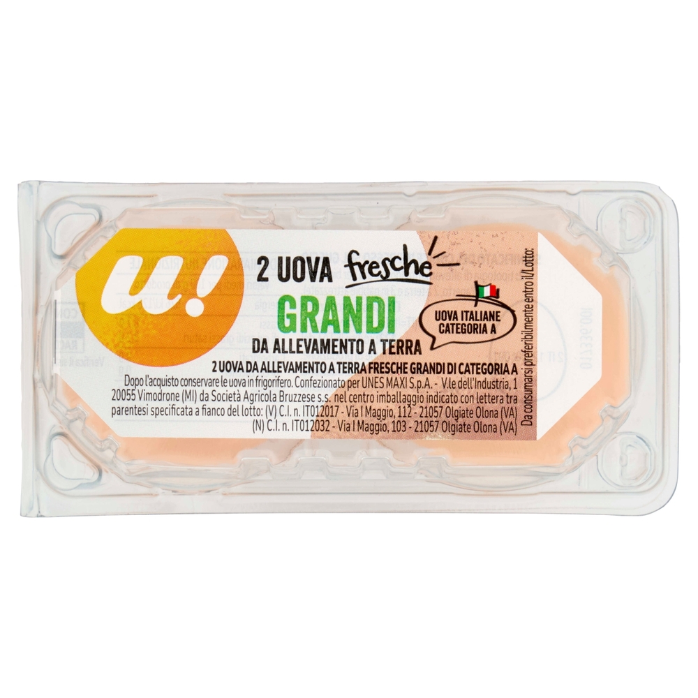 2 Uova Fresche Grandi U!